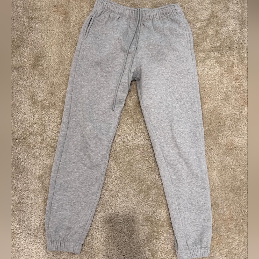 Light Gray Casual Sweatpants